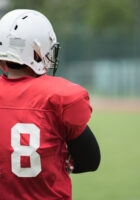 youth football player